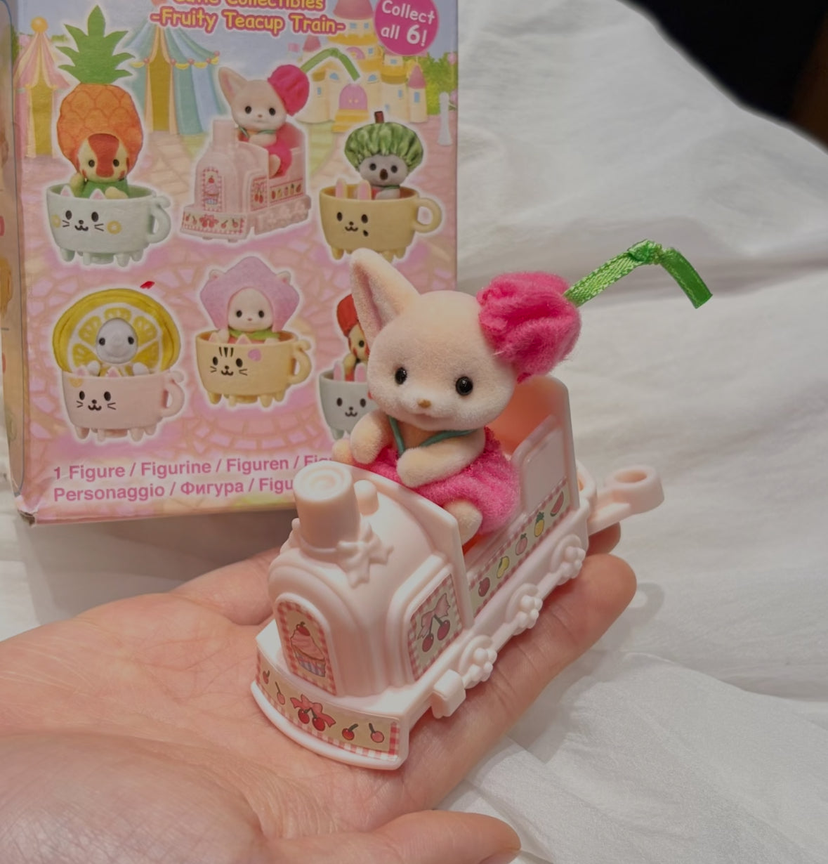 Sylvanian Families｜Fruit Cup Train Toys Blind Box