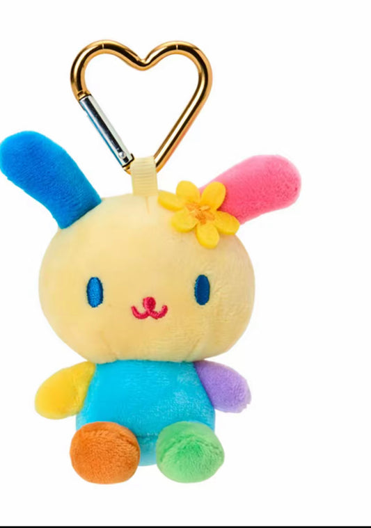 Usahana Plush Mascot All My Heart Keychain