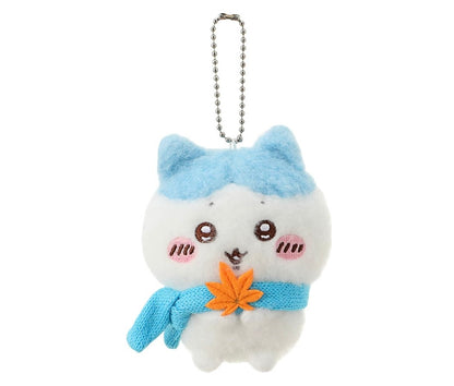 Chiikawa 🍁Hachiware Maple Leaf Scarf Keychain