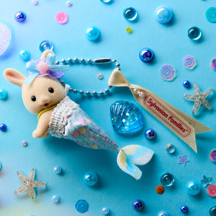 Sylvania Family｜Keychain Baby Rabbit Mermaid