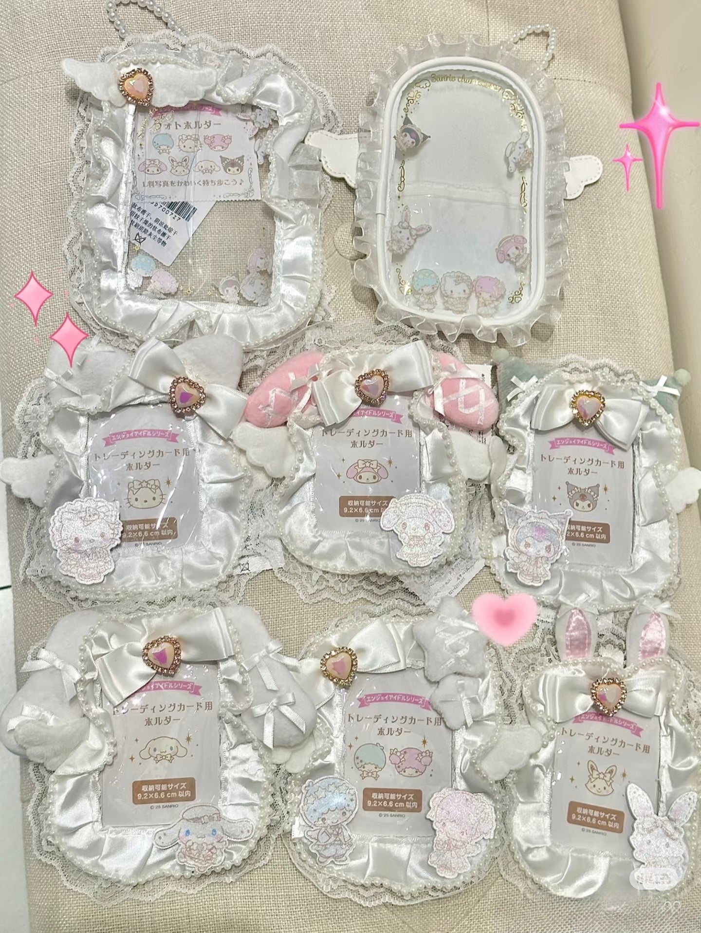 SANRIO｜HelloKitty Pure White Angel cards Holder