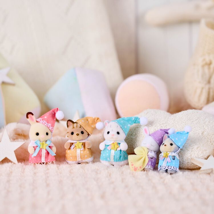 Sylvania Family｜Gather around! Baby Set - Pyjama Party