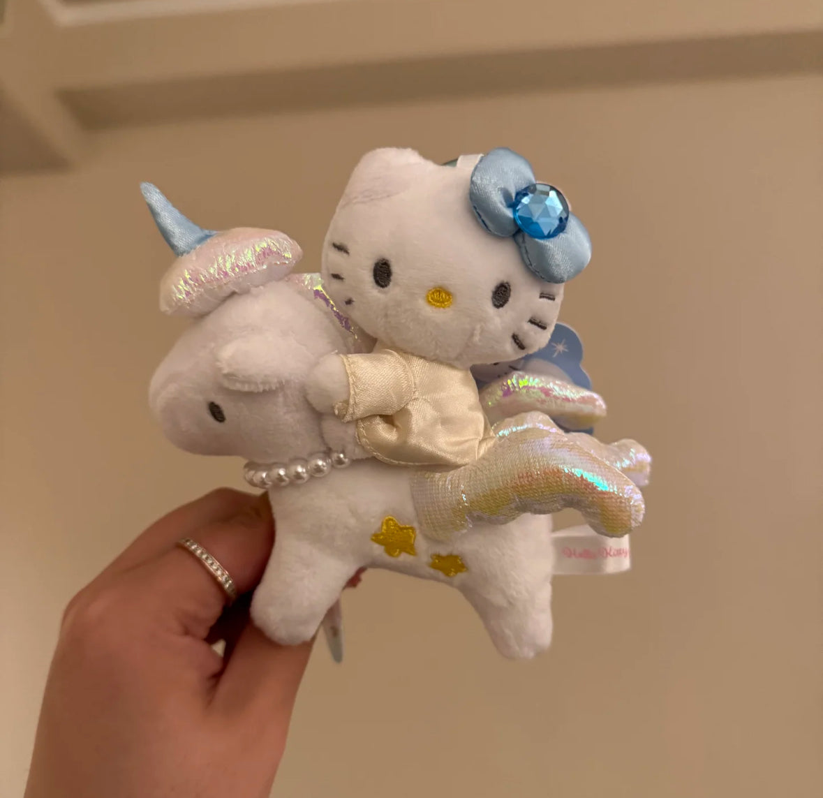 Sanrio Hello Kitty Unicorn Mascot Keychain