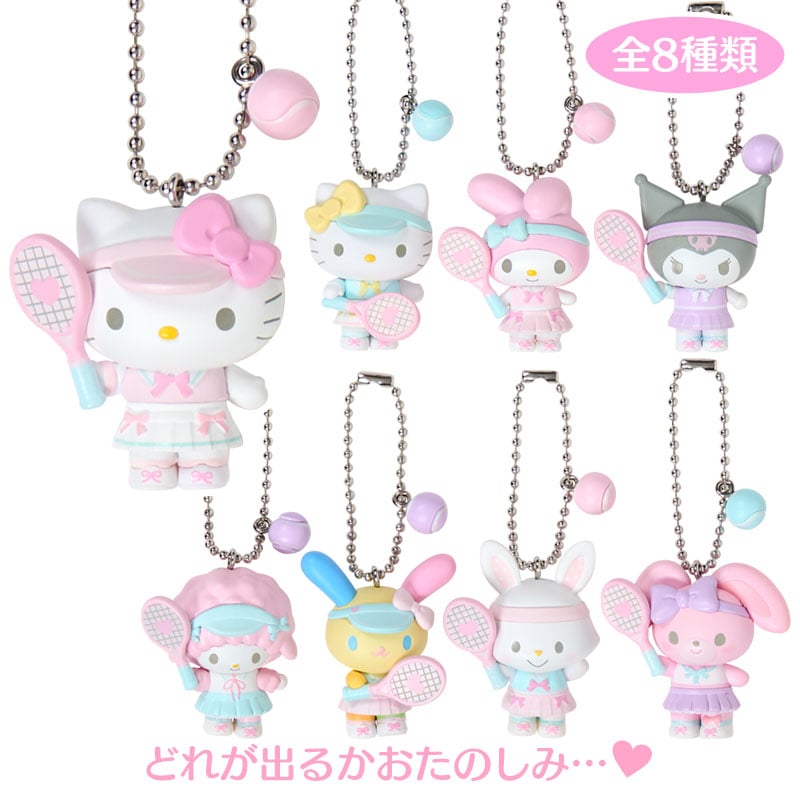 Sanrio｜GIRLS’ TENNIS CLUB Secret mascot charm Blindbox