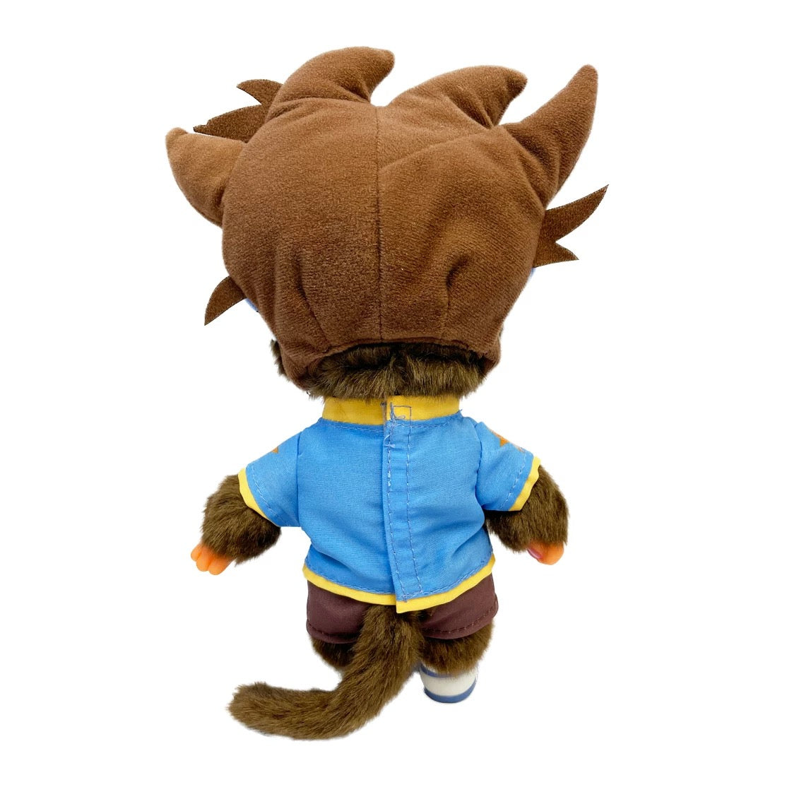 Monchhichi Dinosaur Plush Doll × Digimon Collaboration: Greymon, Taichi Yagami & Agumon Edition