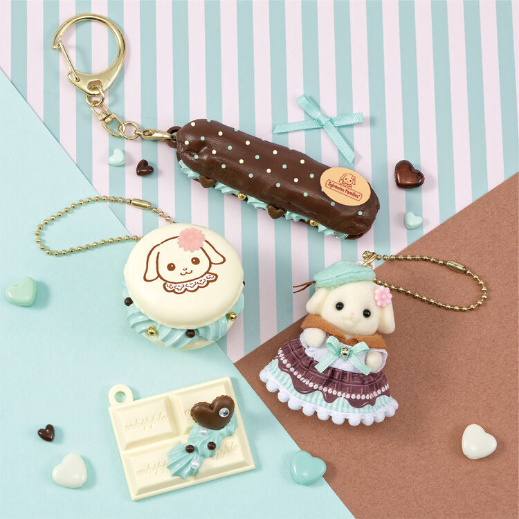 Sylvania Family｜ Whip Key Chain Kit Chocolate Mint Set