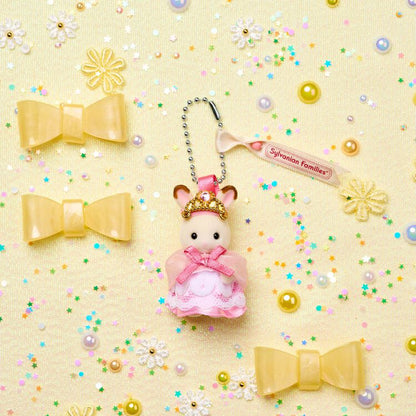 Silvania Family｜Chocolate Rabbit Baby - Princess Key Chain