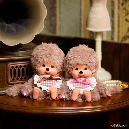 MONCHHICHI｜FLUFFY CURLY-HAIRED SWEET BROWN PLUSH DOLLS/PLUSH TOY