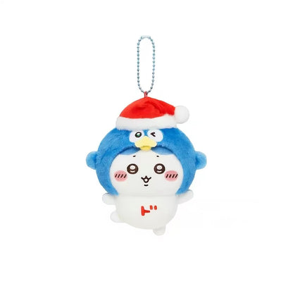 Chiikawa｜DONKI✖️Chiikawa m Penguin Plush Keychain—Hachiware