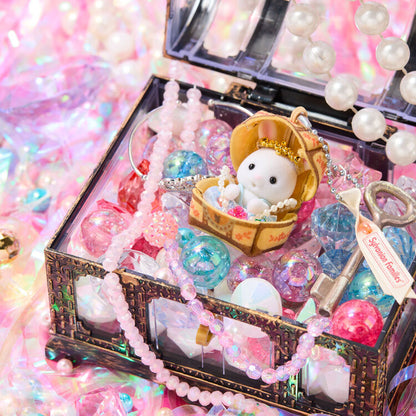 Sylvania Family｜Keychain Shiro Rabbit Baby Osuwari- Cute Cigarette-