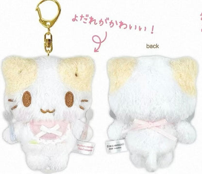 SANRIO｜MASHUMARO MITAINA FUWAFUWA NYANKO MASCOT REEL KEYCHAIN