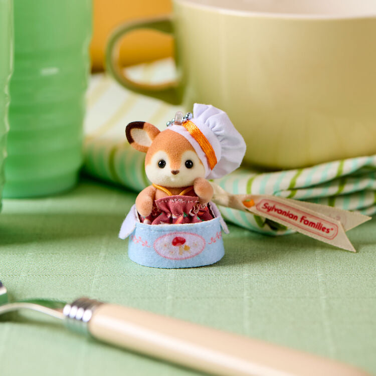 Sylvania Family｜Deer Baby - Warm Soup Keychain