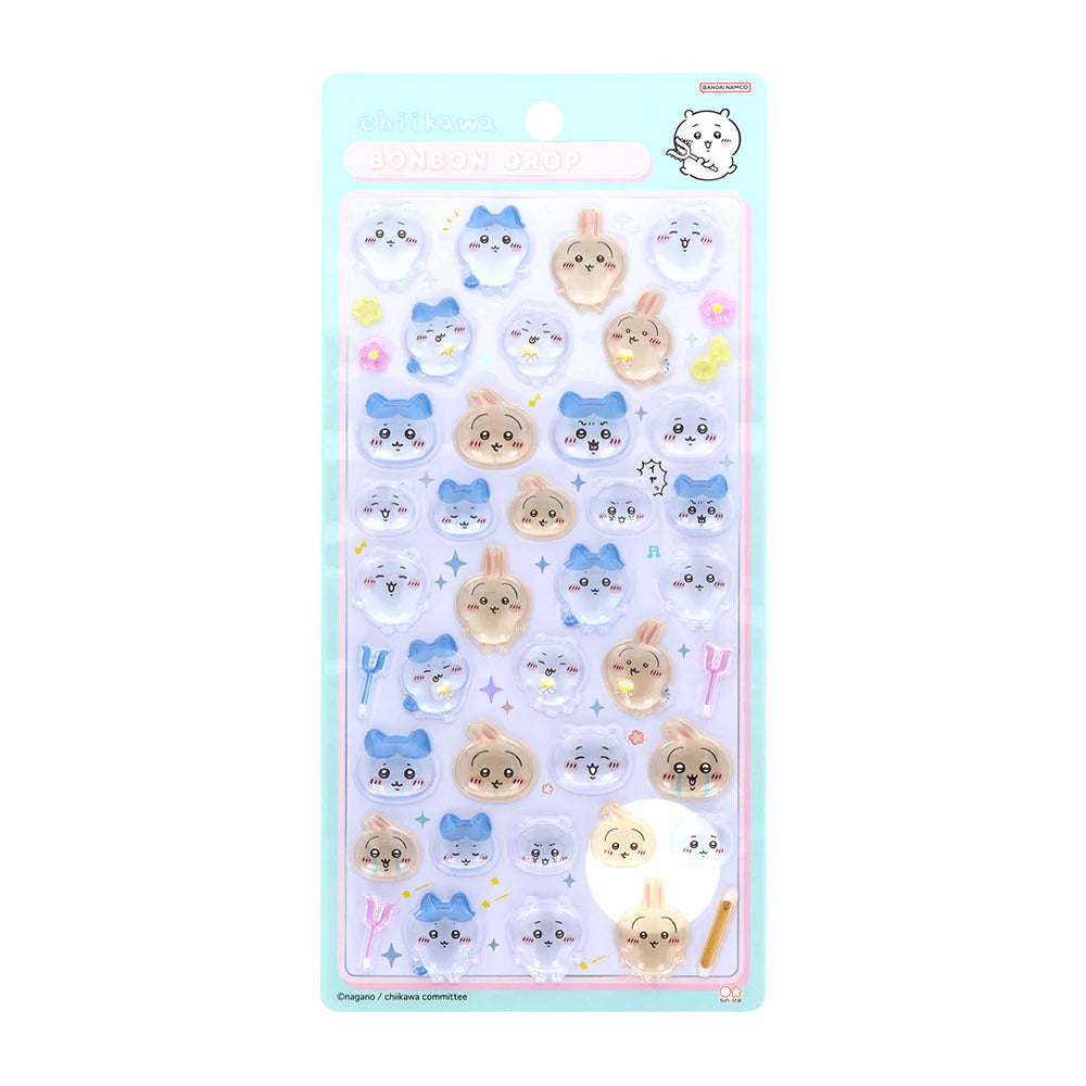 Chiikawa Bon Bon Drop Sticker (Chiikawa × Hachiware × Usagi)
