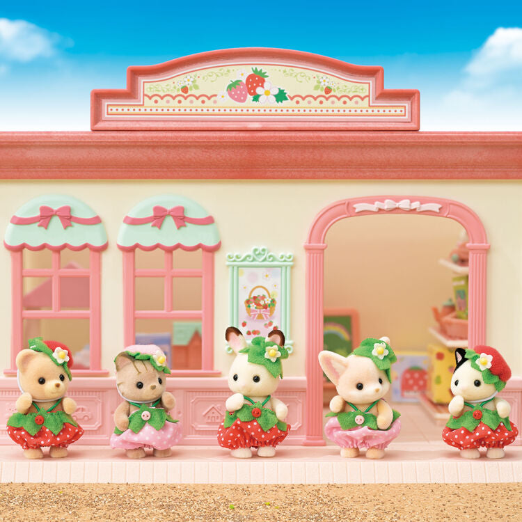 SylvanianFamilies｜🍓Baby set - Strawberry