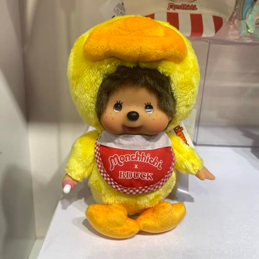 Monchhichi &B.duck plush Doll