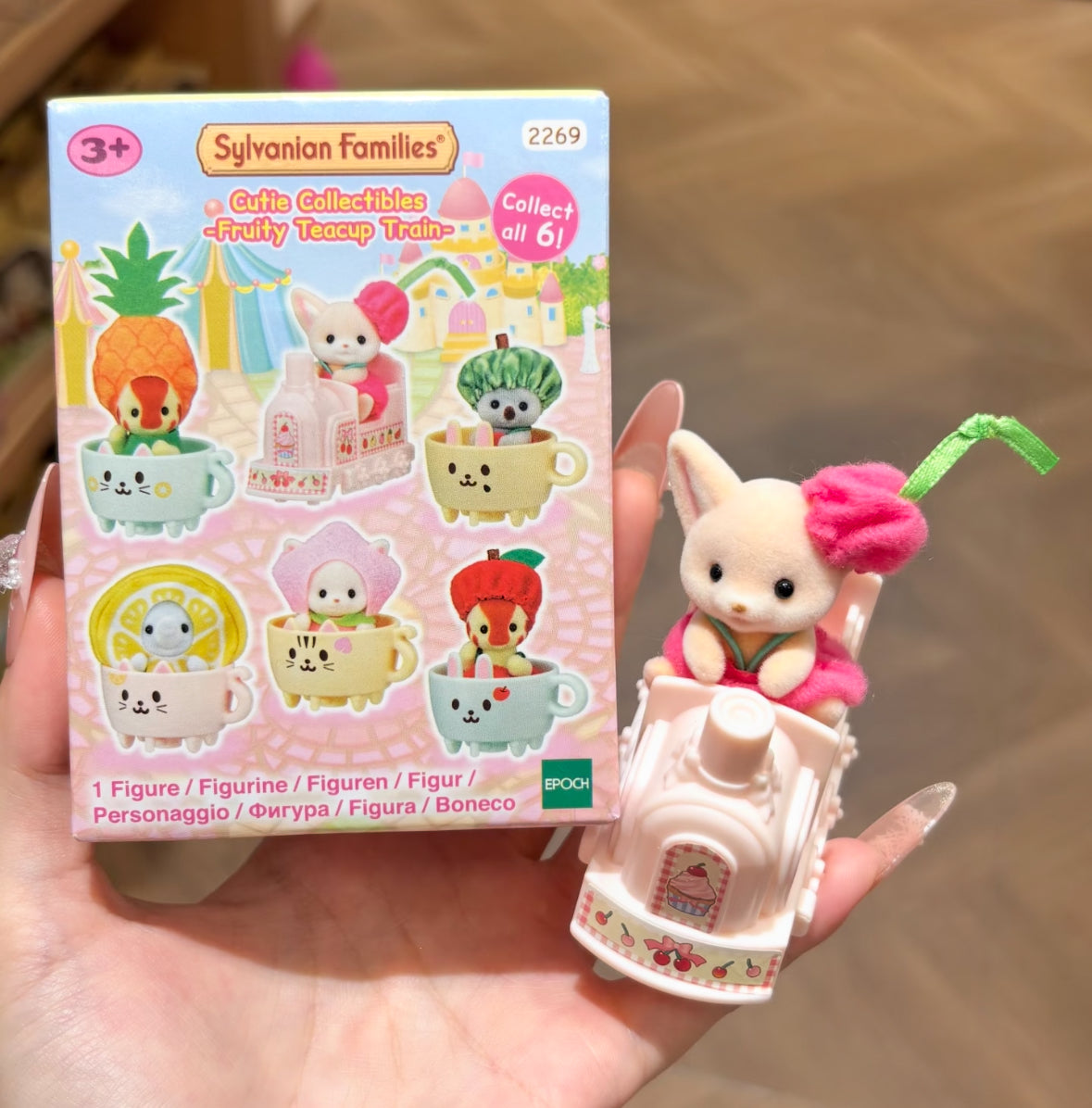 Sylvanian Families｜Fruit Cup Train Toys Blind Box