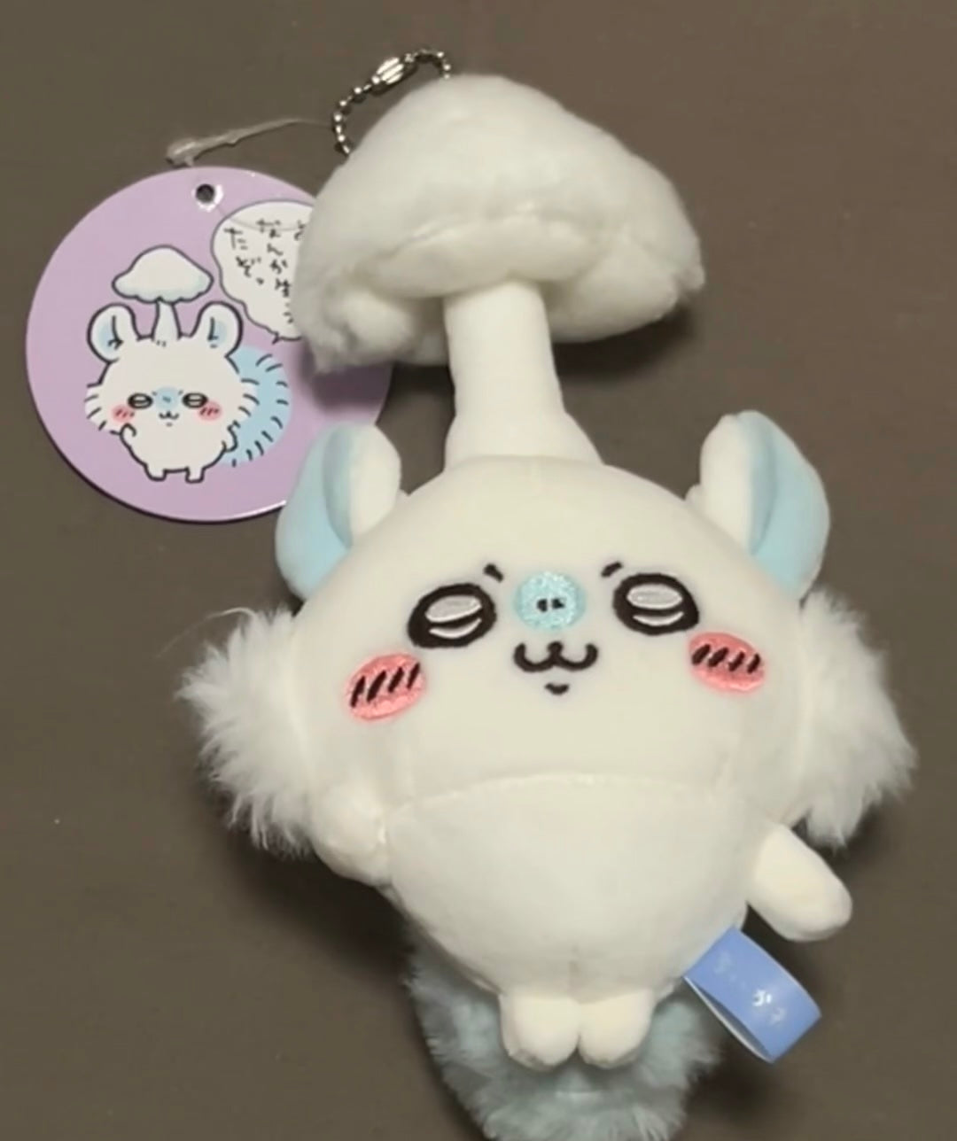 Chiikawa Parasitized Momonga Mascot keychain