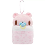 GLOOMY BEAR｜GLOOMY BEAR OST BABY Pink Keychain暴力熊毛绒玩偶挂件