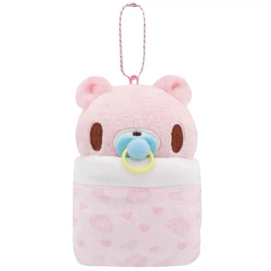 GLOOMY BEAR｜GLOOMY BEAR OST BABY Pink Keychain暴力熊毛绒玩偶挂件