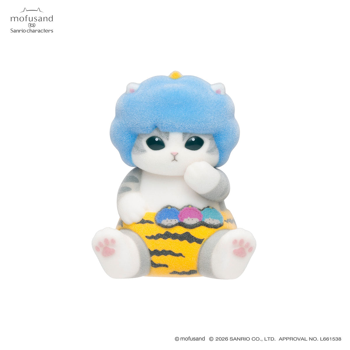 Mofusand｜Sanrio Characters Mofumofu Flocked Figure Trading Collection Vol.1