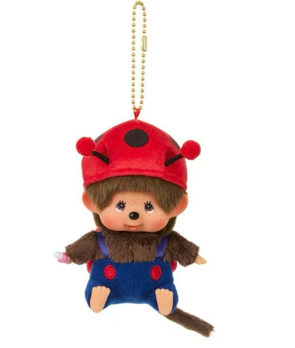 MONCHHICHI｜ LadyBug MASCOT HOLDER PLUSH KEYCHAIN