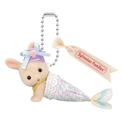 Sylvania Family｜Keychain Baby Rabbit Mermaid