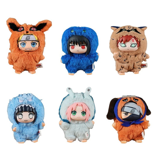 EAKI - Naruto Beast Party Plush Keychains Blind Box