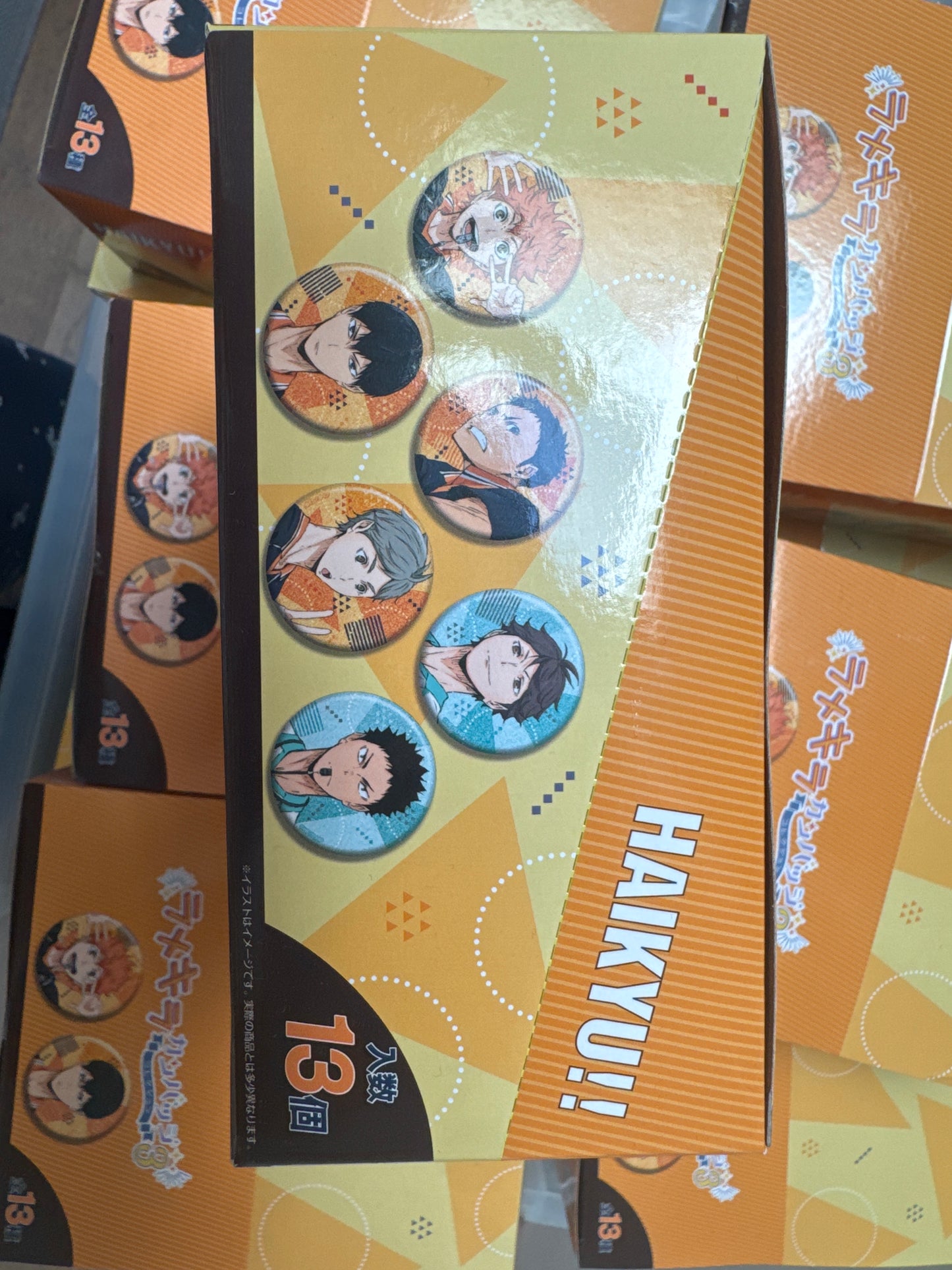 Haikyu ! ! Lamekirakan Badge Collection 3 (13 types)