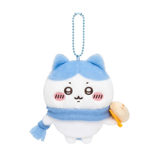 Chiikawa｜Eating Meat Bun Mascot -Hachiware