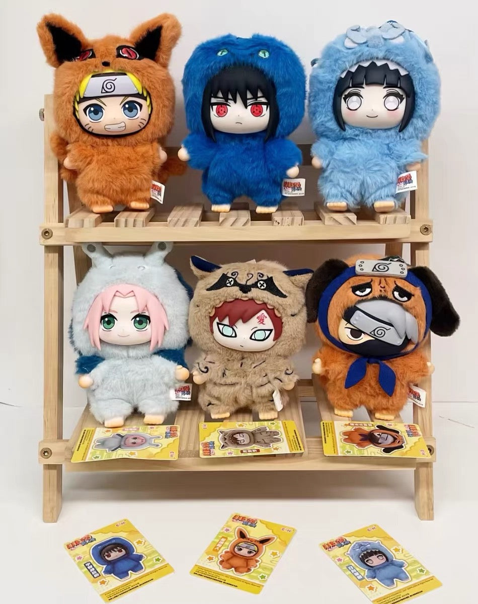 EAKI - Naruto Beast Party Plush Keychains Blind Box