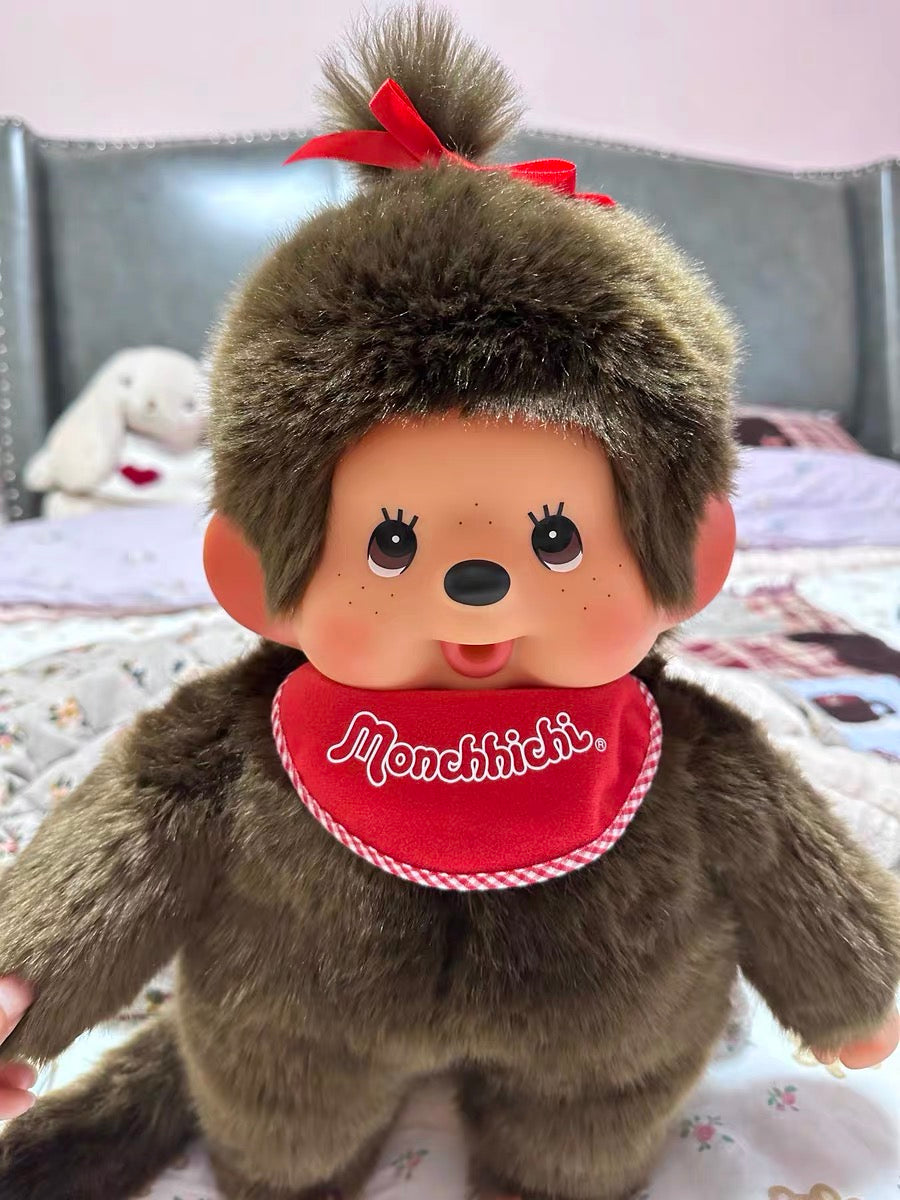Monchhichi Classic girl L size plush Doll