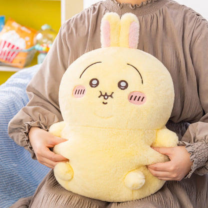 【Pre-oder6.10】Chiikawa｜Weighted! Chubby Cuddly Plush Usagi L SIZE Doll