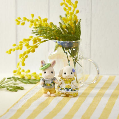 Sylvania Family｜Friendly Pair Set—Mimosa Embroidery
