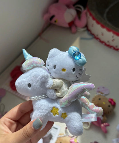 Sanrio Hello Kitty Unicorn Mascot Keychain