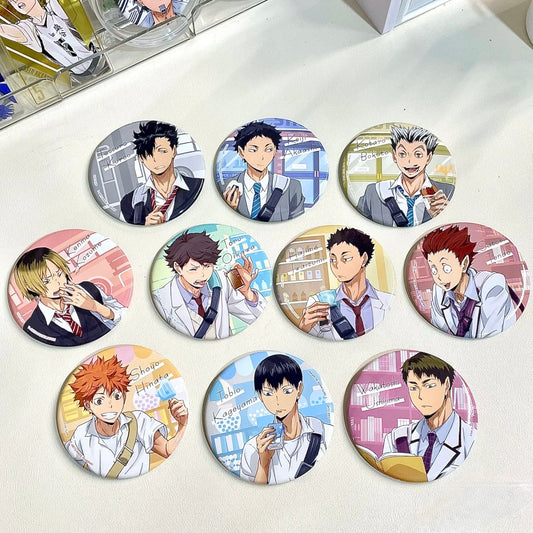 Haikyu！！Can Badge 下校吧唧