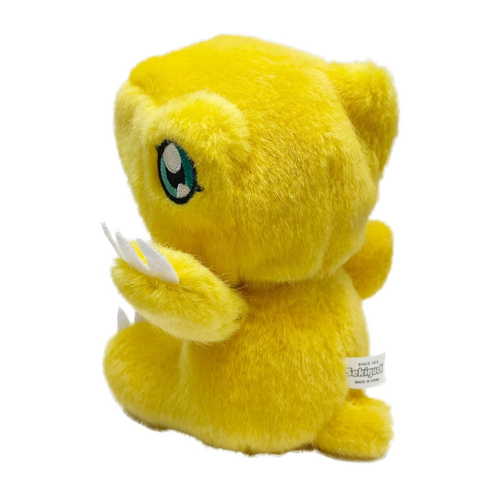 Monchhichi Dinosaur Plush Doll × Digimon Collaboration: Greymon, Taichi Yagami & Agumon Edition