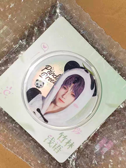 Love and Deep Space ｜Rafayel ·Qi Yu Panda Badge
