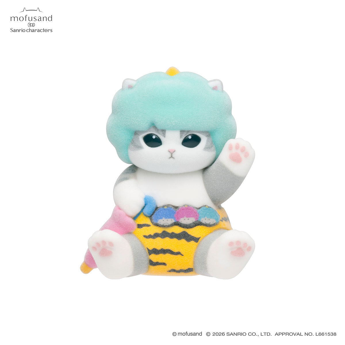 Mofusand｜Sanrio Characters Mofumofu Flocked Figure Trading Collection Vol.1