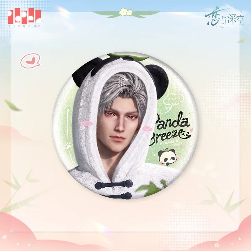 Love and Deep Space ｜Sylu/Qin Che Panda Badge