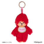 Monchhichi｜BOY 80th Anniversary Kiddyland Limited Edition Red Plush Keychain