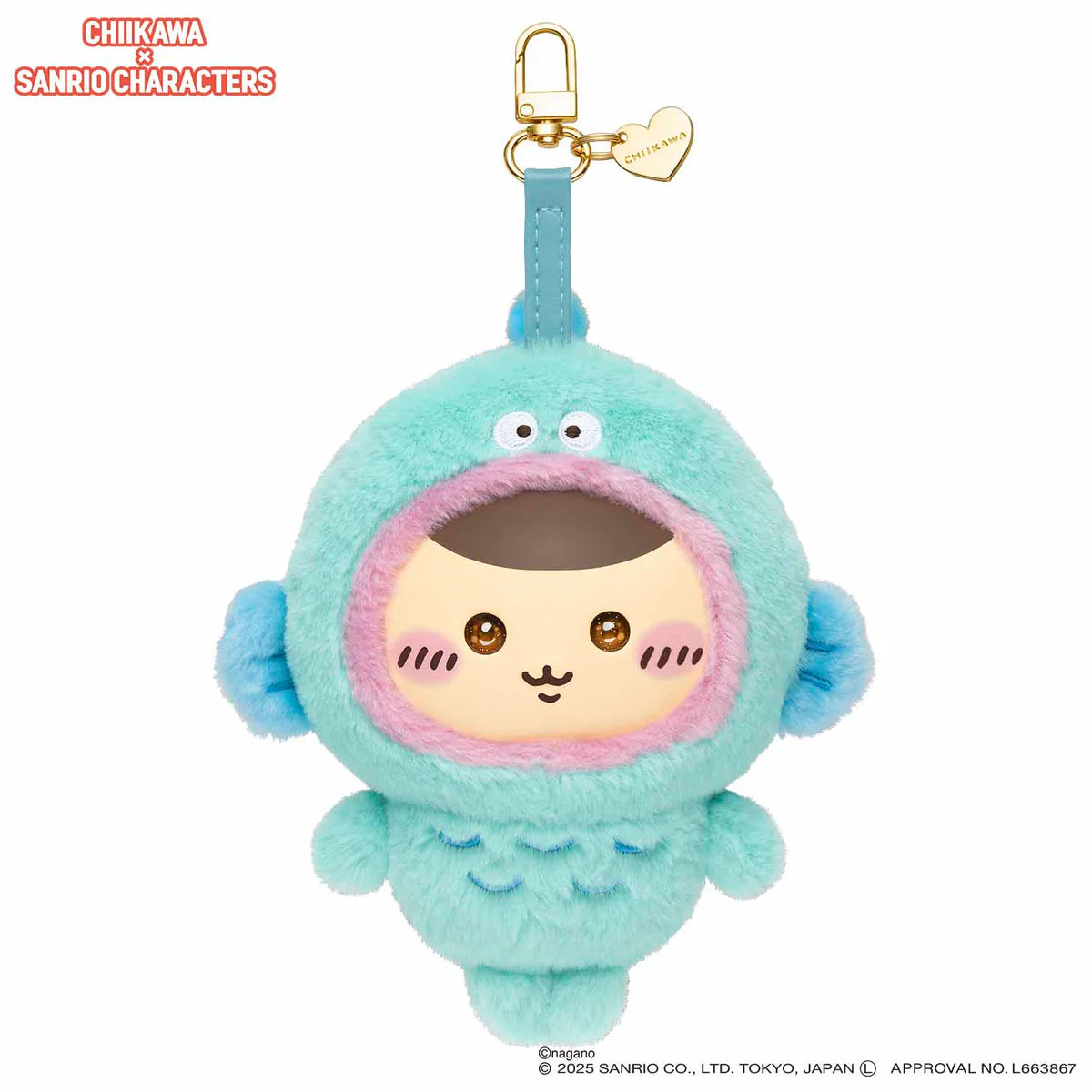 Chiikawa ｜Sanrio Characters Kiramekko (Kurimanju × Hangyodon) Blindbox
