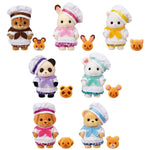 SylvanianFamilies｜chef A lively baby bakery toy set box