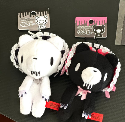 GLOOMY BEAR｜BLACK —MINI LOLITA SOFT KEYCHAIN