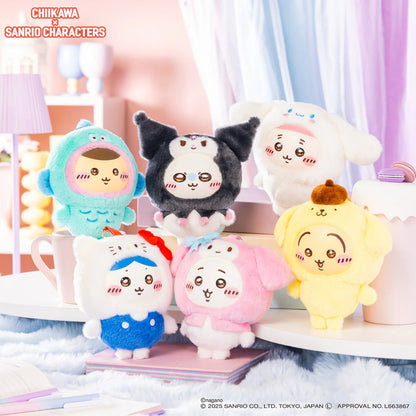 Chiikawa ｜Sanrio Characters Kiramekko (Kurimanju × Hangyodon) Blindbox