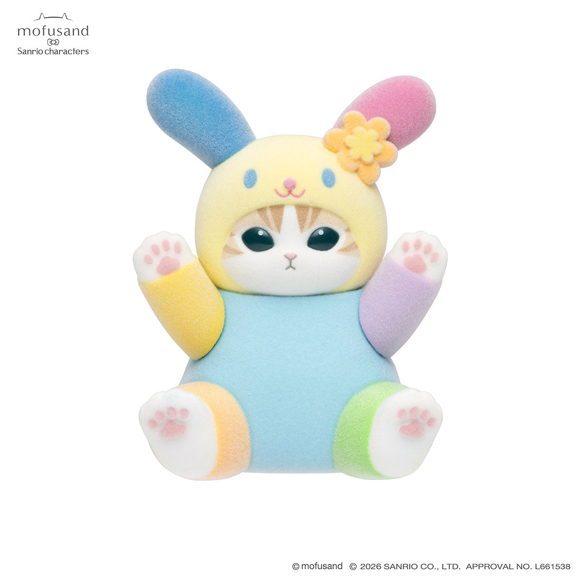 Mofusand｜Sanrio Characters Mofumofu Flocked Figure Trading Collection Vol.3