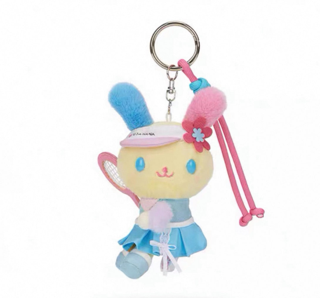 Sanrio  | Usahana Tennis Series Plush Mascot Keychain - China Limited
