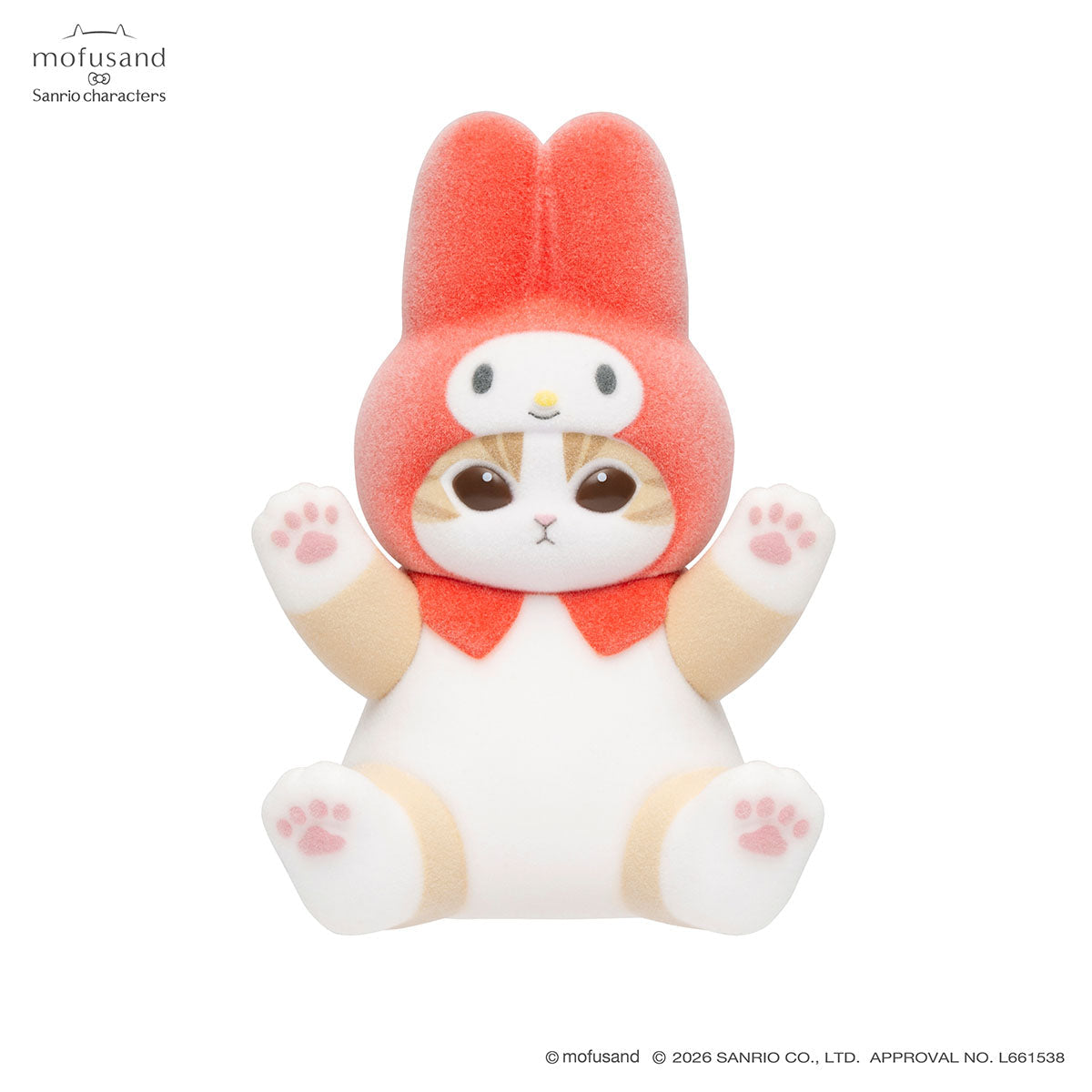mofusand｜Sanrio Characters Mofumofu Flocked Figure Trading Collection Vol.2