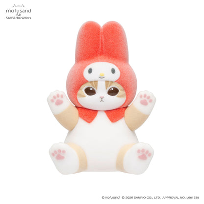 mofusand｜Sanrio Characters Mofumofu Flocked Figure Trading Collection Vol.2