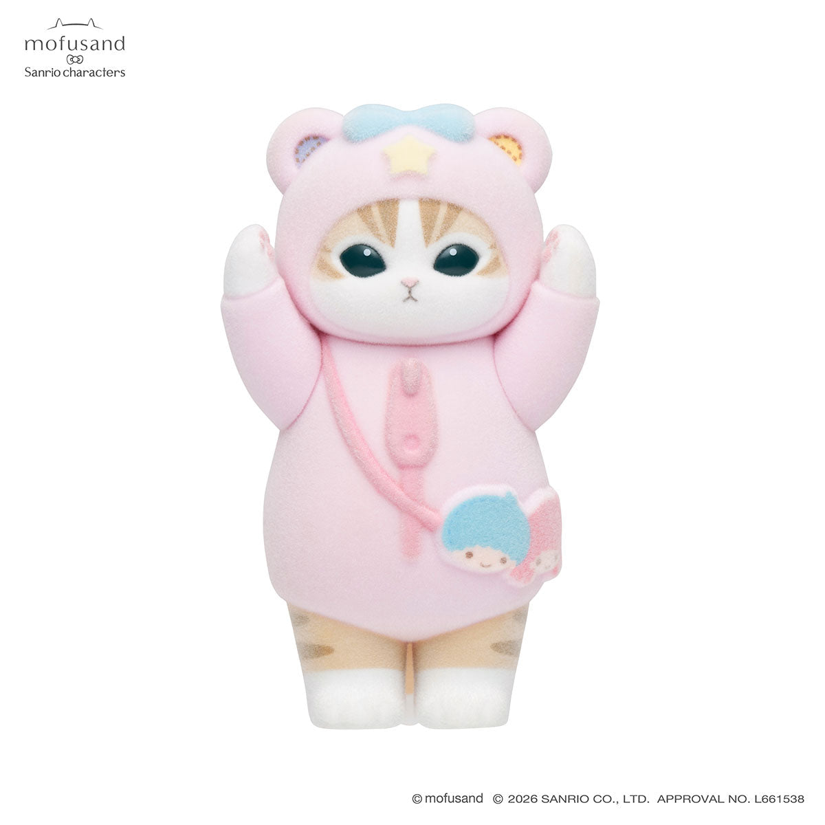 Mofusand｜Sanrio Characters Mofumofu Flocked Figure Trading Collection Vol.3