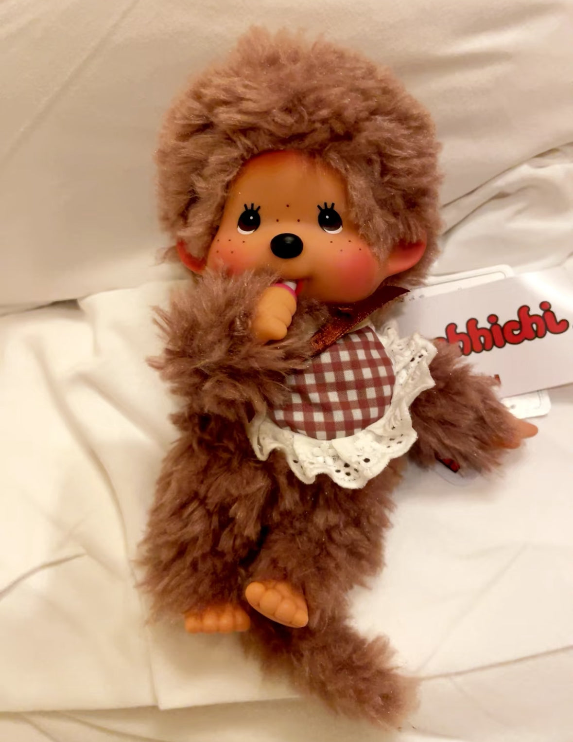 MONCHHICHI｜FLUFFY CURLY-HAIRED SWEET BROWN PLUSH DOLLS/PLUSH TOY
